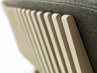 3 Seater Italian Fabric Sofa Premium Quality Upholstery with Wooden Legs and Back, Comfortable Design and Perfect for Living Room