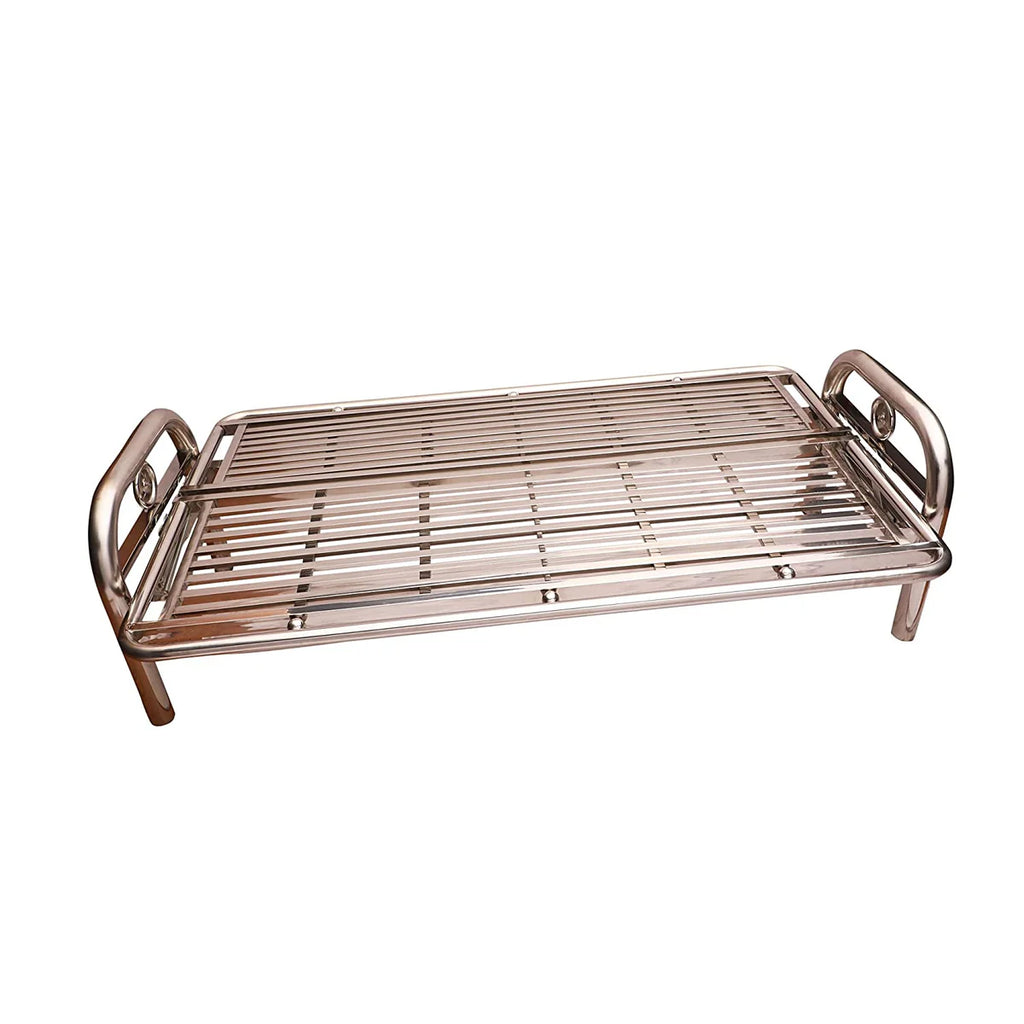3 Seater Waiting Chair with Stainless Steel Metal Base