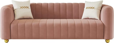 3 Seater Sofa Modern Design and Upholstery fabric Durable Comfortable Padded Perfect for the living Room