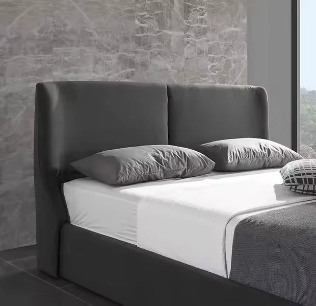Elegant Modern King SIze Bed – Upholstered Comfort with Durable Solid wood in Premium Design