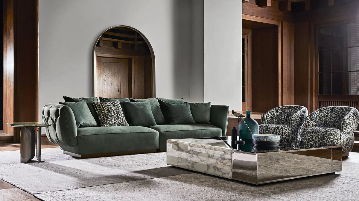 3-Seater Sofa For Home Furniture Luxury Design and Italian Sofa