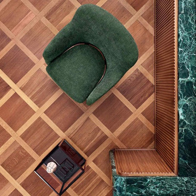 Lounge Chair Upholstered in Polyester Cozy and Stylish, Comfortable Armchair Durable Design for Living Room Or Office -Green