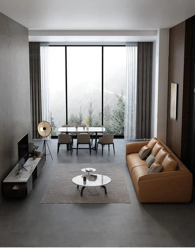 3-Seater Sofa Luxury For Home Furniture Upholstery Leatherette Fabric and Premium Quality Fabric and Top-Class Quality Wood For Living Room