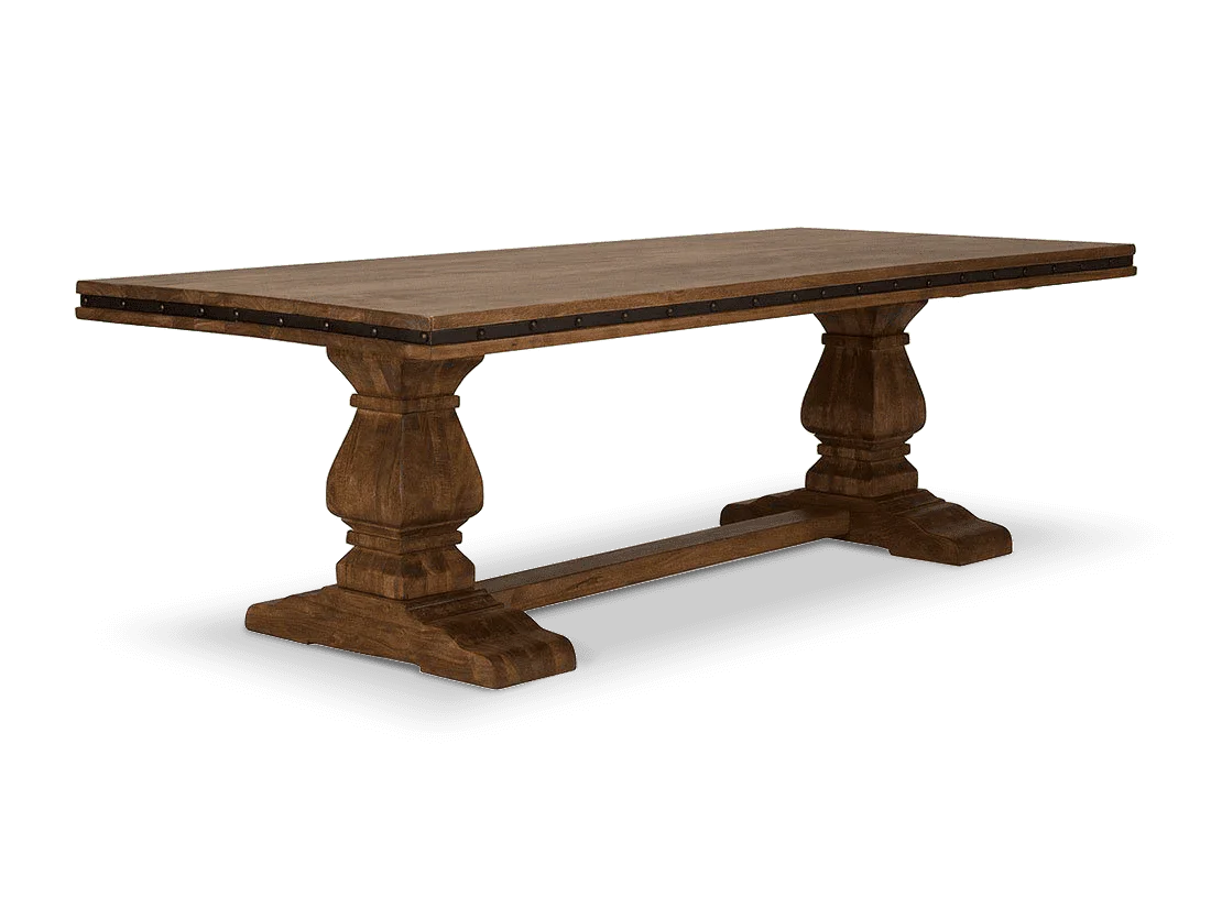 Conference Meeting Office Table Made in Solid wood with design is Hand Crafting and natural Color & 8 Seater Meeting Table