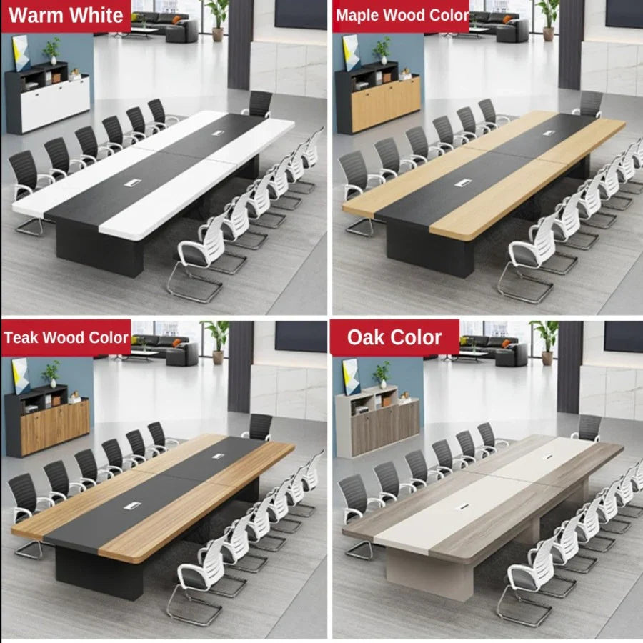 Conference Table for Office Furniture Made in Particle Board Modern Design Durable High Quality Meeting Table