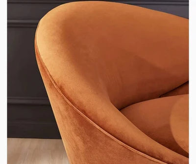 3 Seater sofa for Home Furniture Modern Design and Velvet fabric &amp; Metal Legs Powder Coated &amp; Durable and Comfortable