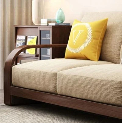 3 Seater Sofa For House Furniture Upholstery Suede Best Quality Fabric and Best Quality Wood and Comfortable