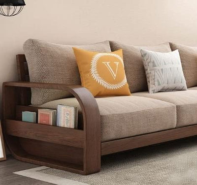 3 Seater Sofa For House Furniture Upholstery Suede Best Quality Fabric and Best Quality Wood and Comfortable