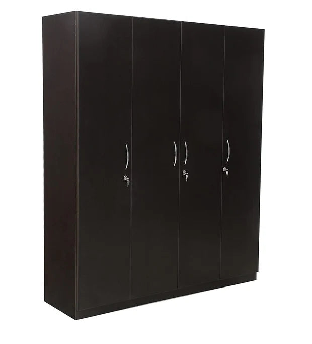 Wooden 4 Door Wardrobe