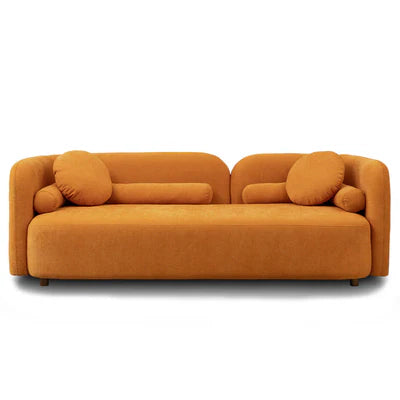 Designer sofa made with high-density foam and premium fabric offering exceptional support and luxury appeal for contemporary or classic living spaces