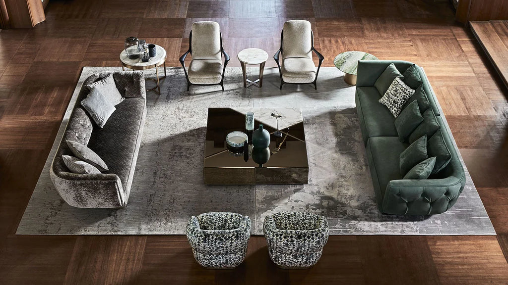 3-Seater Sofa For Home Furniture Luxury Design and Italian Sofa
