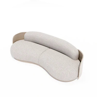 3-Seater Sofa For Home Furniture Upholstery Suede, Comfortable Seating Modern &amp; Durable Design For Living Room