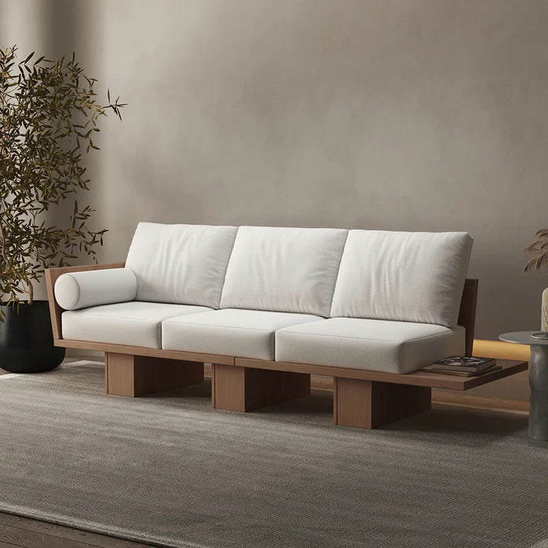 3 Seater Wooden Sofa For Office Furniture