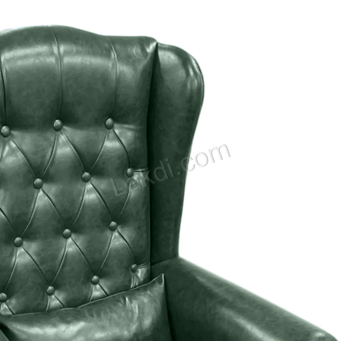 High Back Director Chair With Wooden Base