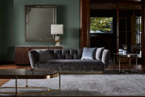 3-Seater Sofa Modern and Luxury For Home Furniture Upholstery Velvet Fabric and Premium Quality Fabric and Top Class Quality Wood For Living Room