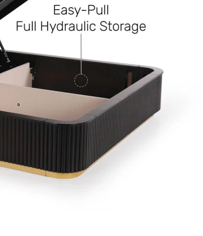 Queen &amp; King Size Wingback Bed For Home Furniture