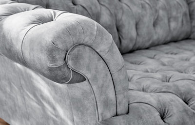 3 Seater Chesterfield sofa Modern Tufted Design Premium Quality, Durable  Comfortable Padded Perfect for living Room