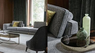 3-Seater Sofa For Home Italian Furniture Upholstery Suede Fabric and Best Quality Fabric and A-Class Quality Wood and Premium