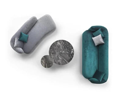 Modern 3 Seater Sofa for Home Furniture with Italian design and soft seating comfort, and durable build, perfect for luxurious