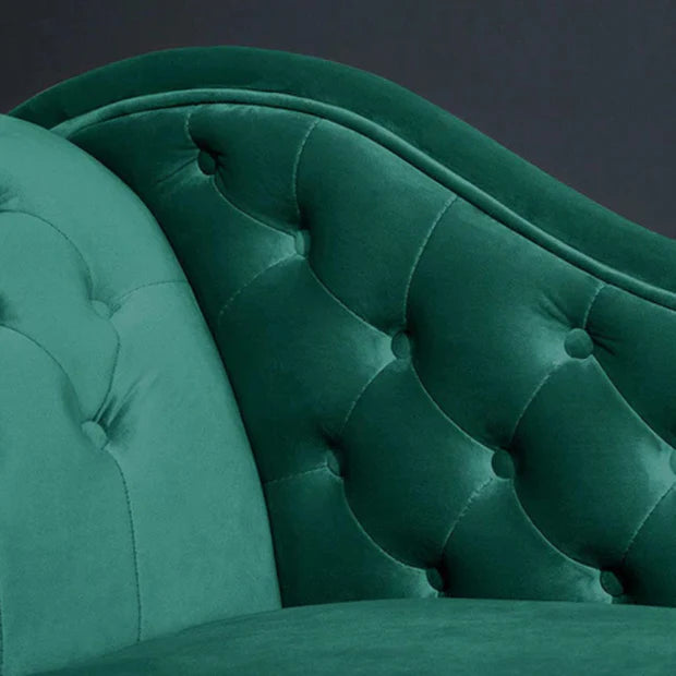 3 Seater Chesterfield Lounge sofa Modern Design and Leatherette fabric Durable and Comfortable Padded Perfect for the living Room