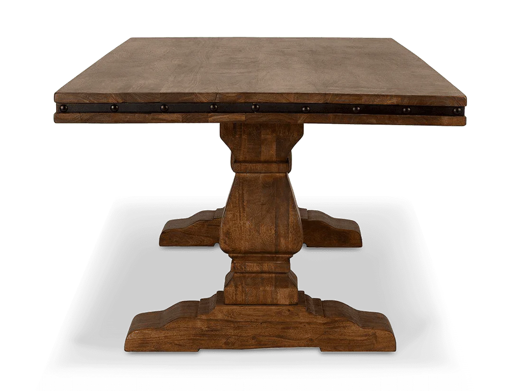 Conference Meeting Office Table Made in Solid wood with design is Hand Crafting and natural Color & 8 Seater Meeting Table