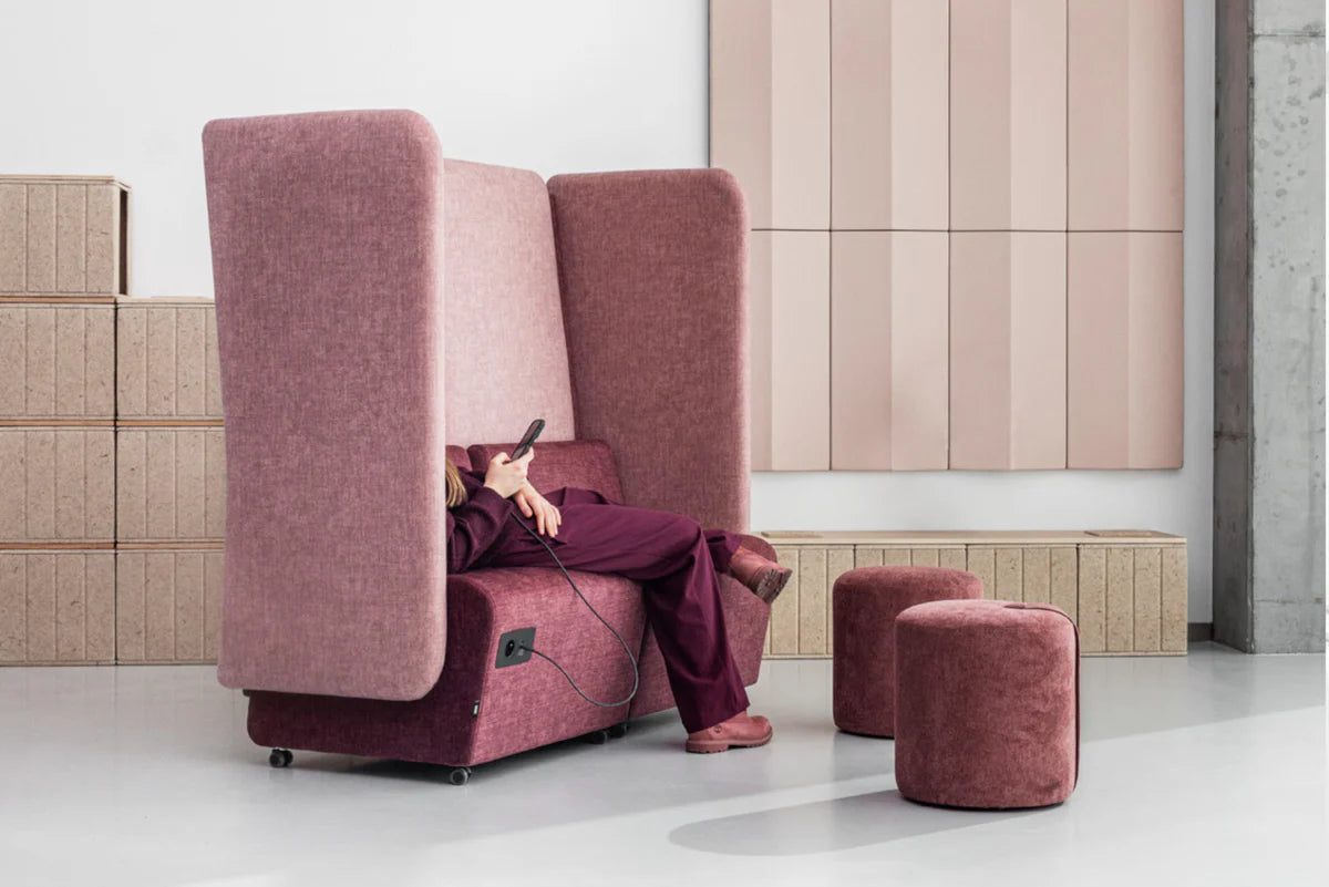 2 Seater Office Sofa and Stylish & Functional High-Back Sofa for Contemporary Office Zones