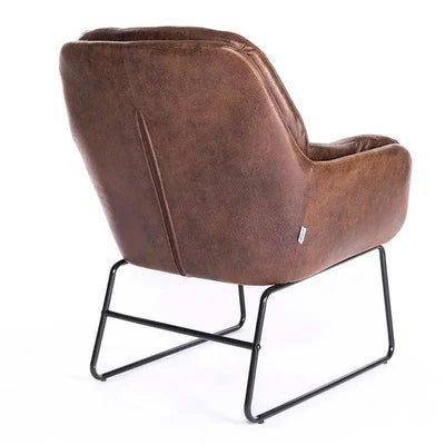 Lounge Chair For Home Furniture and soft Seating &amp; Metal legs Durable for High Quality