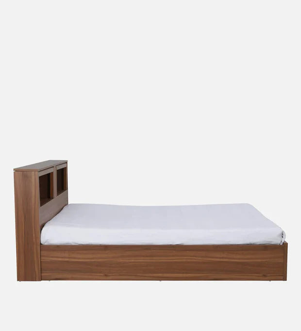 King-Size Storage Bed – Engineered Wood Frame, Spacious Box Storage, Sleek Platform Design
