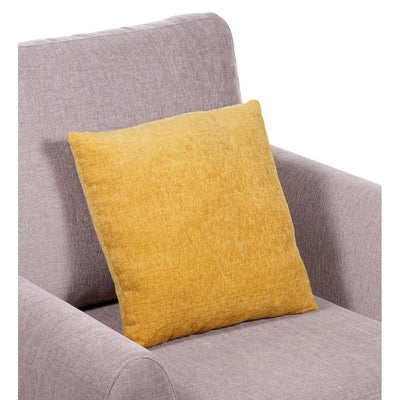 Lounge Chair For Home Furniture Upholstered in Velvet Cozy and Stylish, Comfortable Durable Design for Living Room Or Office -Cream