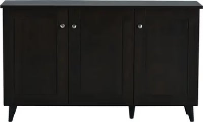 Wooden Shoes Storage Cabinet with Premium Shelves