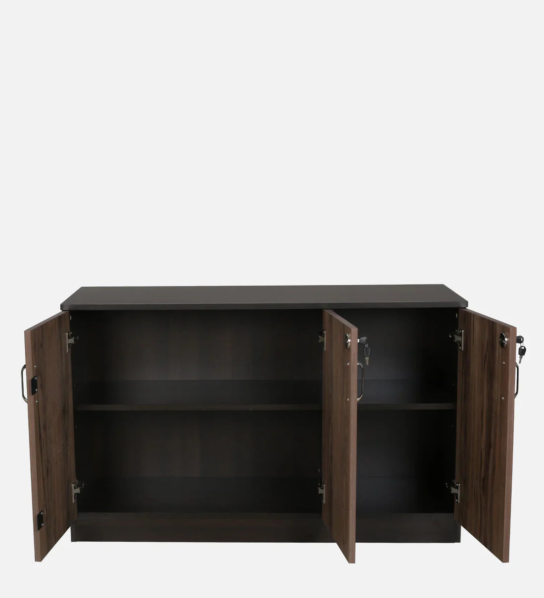Cabinet in Dark Walnut – spacious storage unit blending elegant and for stylish, functional home décor