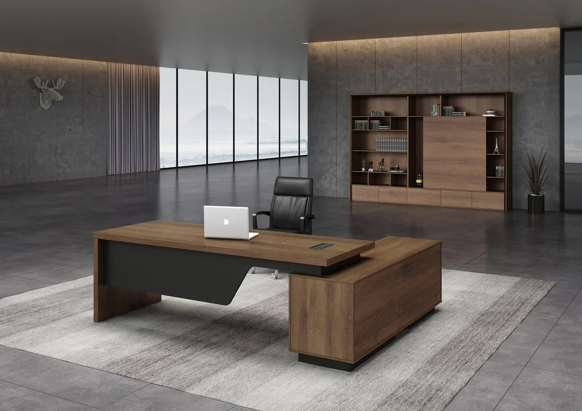 Luxury Director and Executive L Shape Office Table