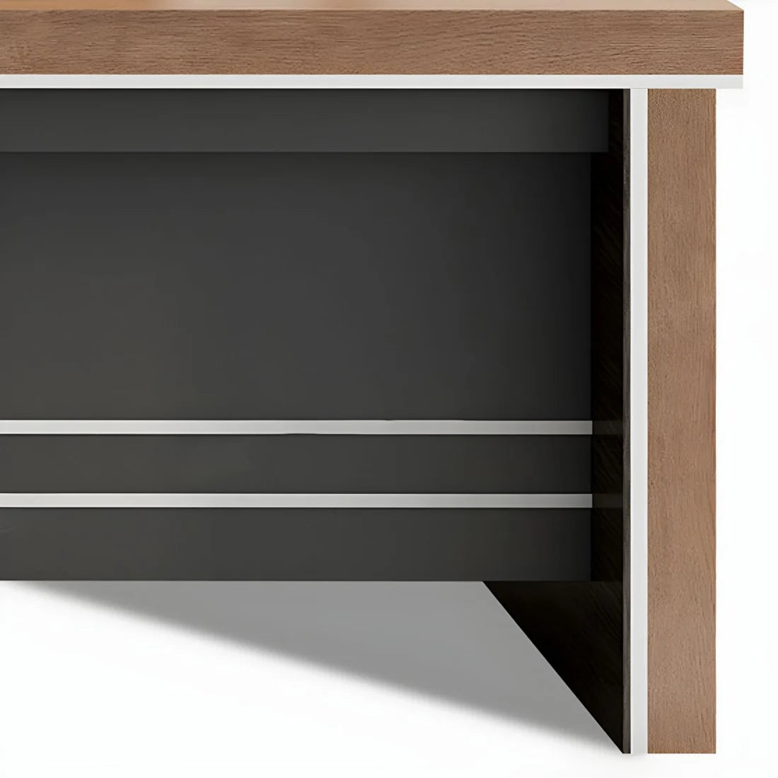 Director & Executive L-Shape Office Table Luxury Desk