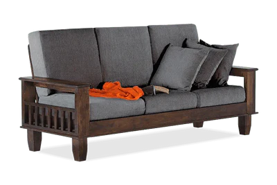 3 Seater Sofa For Home Furniture Upholstery Sued Best Fabric Quality and High Quality Wood and Comfortable for Living Room