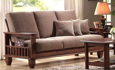 3 Seater Sofa For Home Furniture Upholstery Sued Best Fabric Quality and High Quality Wood and Comfortable for Living Room