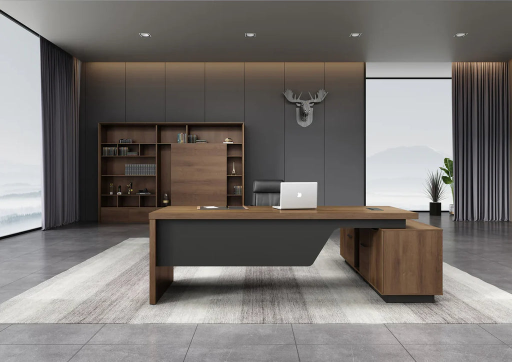 Luxury Director and Executive L Shape Office Table