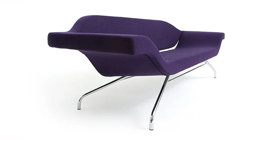 2-Seater Office Sofa with Simple and Contemporary Design, Perfectly Suited for Professional Workspace and Corporate Office Environments