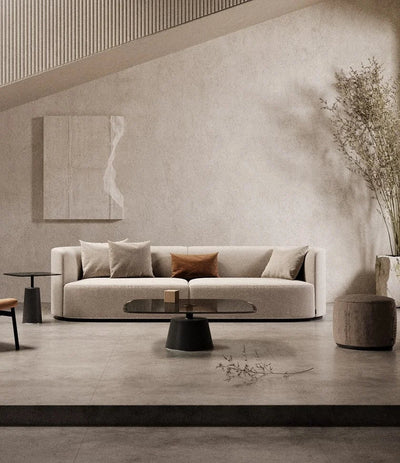 Luxury Sofa for Home Furniture, Unique Design Made in Plywood and Suede Fabric, and most comfortable sofa for the Living Room