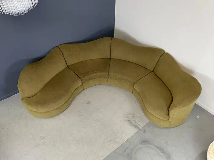 U Section Sofa Semi Circular For Office Furniture