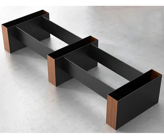 Meeting Table for Office Furniture Desk Premium Quality & Luxury Modern Design Made in Particle Board/ MDF/Plywood with 2 Wire Manager Conference Tables