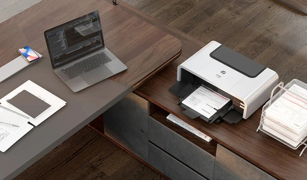 Luxury Design Director L-Shape Office Table Multi Function integrated Wire box & CEO Perfect for Spacious Cabin