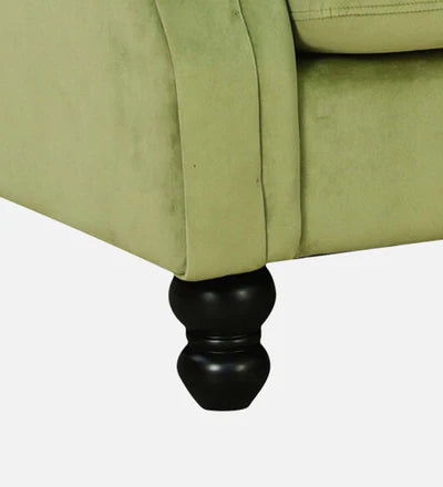 Lounge Chair For Home Furniture Durable Design Upholstery Velvet Comfortable Seating for Living Room &amp; Offices - Green