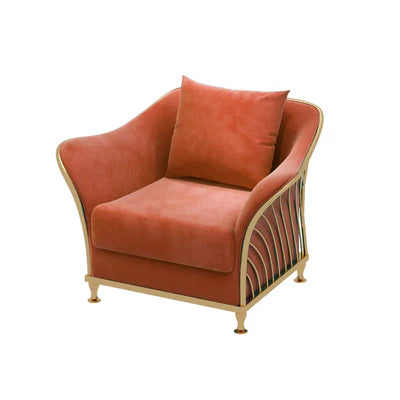 3 Seater Sofa for Home Upholstered in Fine Velvet Fabric with Top-Grade Wood for a Luxurious and Durable Seating Option.