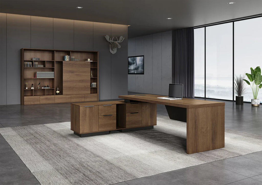 Luxury Director and Executive L Shape Office Table