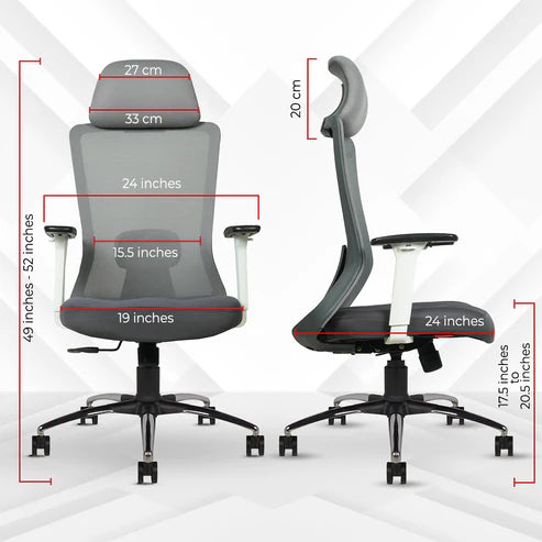ErgoGlide Executive High Back Office Chair