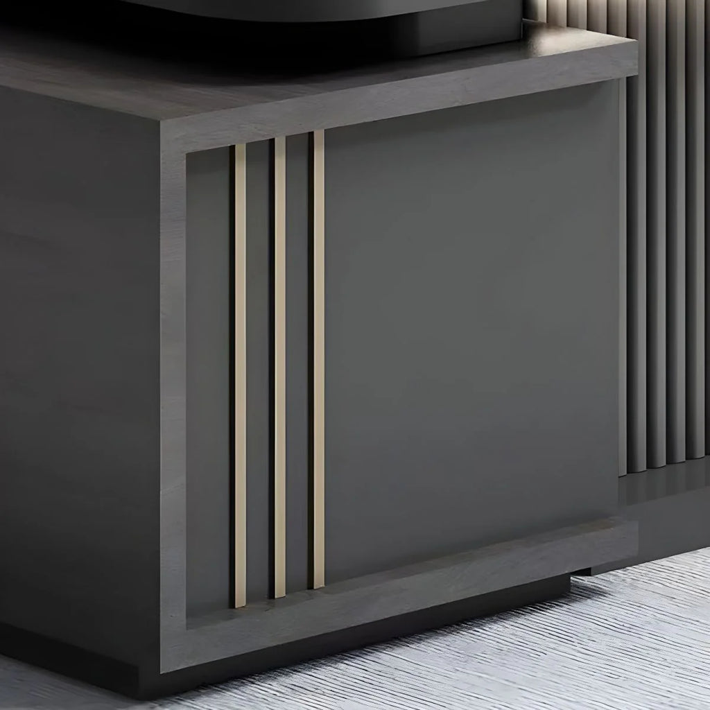 Director & Executive L-Shape Office Table Luxury Desk