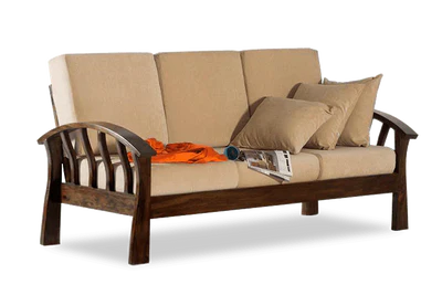 3 Seater Sofa For Home Furniture Upholstery Sued High Fabric and Durable Quality Wooden and Modern Comfortable for Living Hall Room