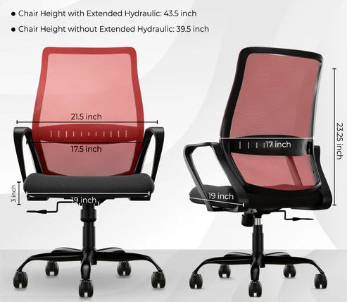 Desire Pro Mesh Mid Back Office Chair