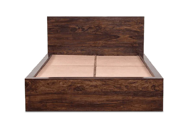 King Size Wooden Bed High-Quality Solid Wood Frame Hydraulic Storage Stylish, Spacious Modern Design Sturdy, Durable Superior Comfort