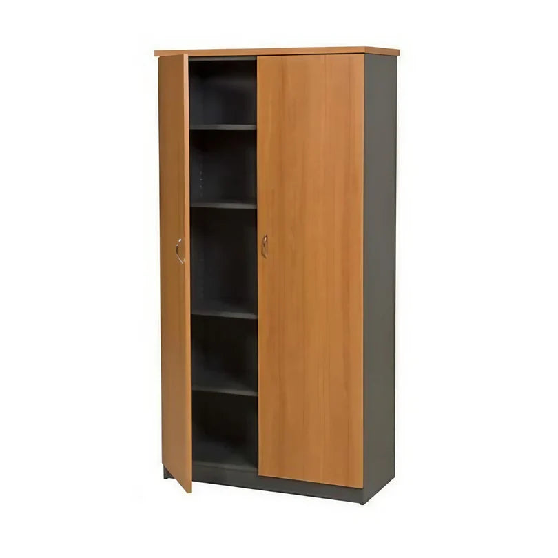 2 Door 18MM Prelam Particle Board Filing Cabinet with Double Door